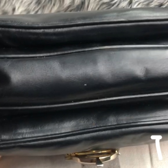 Celine - Authentic Vintage - Heavily Worn - Teen Triomphe Bag - As-Is Condition! - Picture 13 of 16